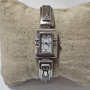 Brighton‎ Vintage Madrid Silver Plated and Leather Banded Watch